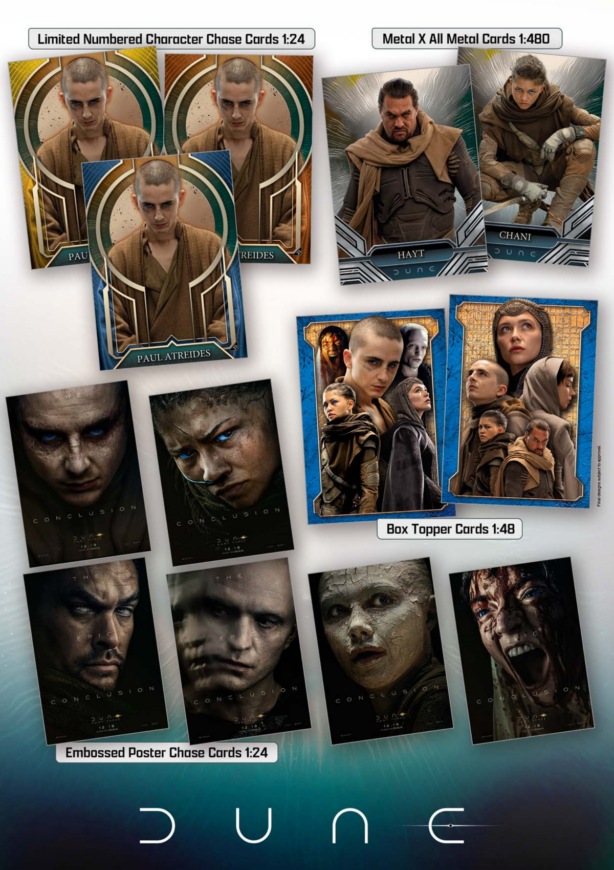 2026 Khadou - Dune 3 Metal X Foil Box - Includes 24 packs (PRE-ORDER DEC 9, 2026)