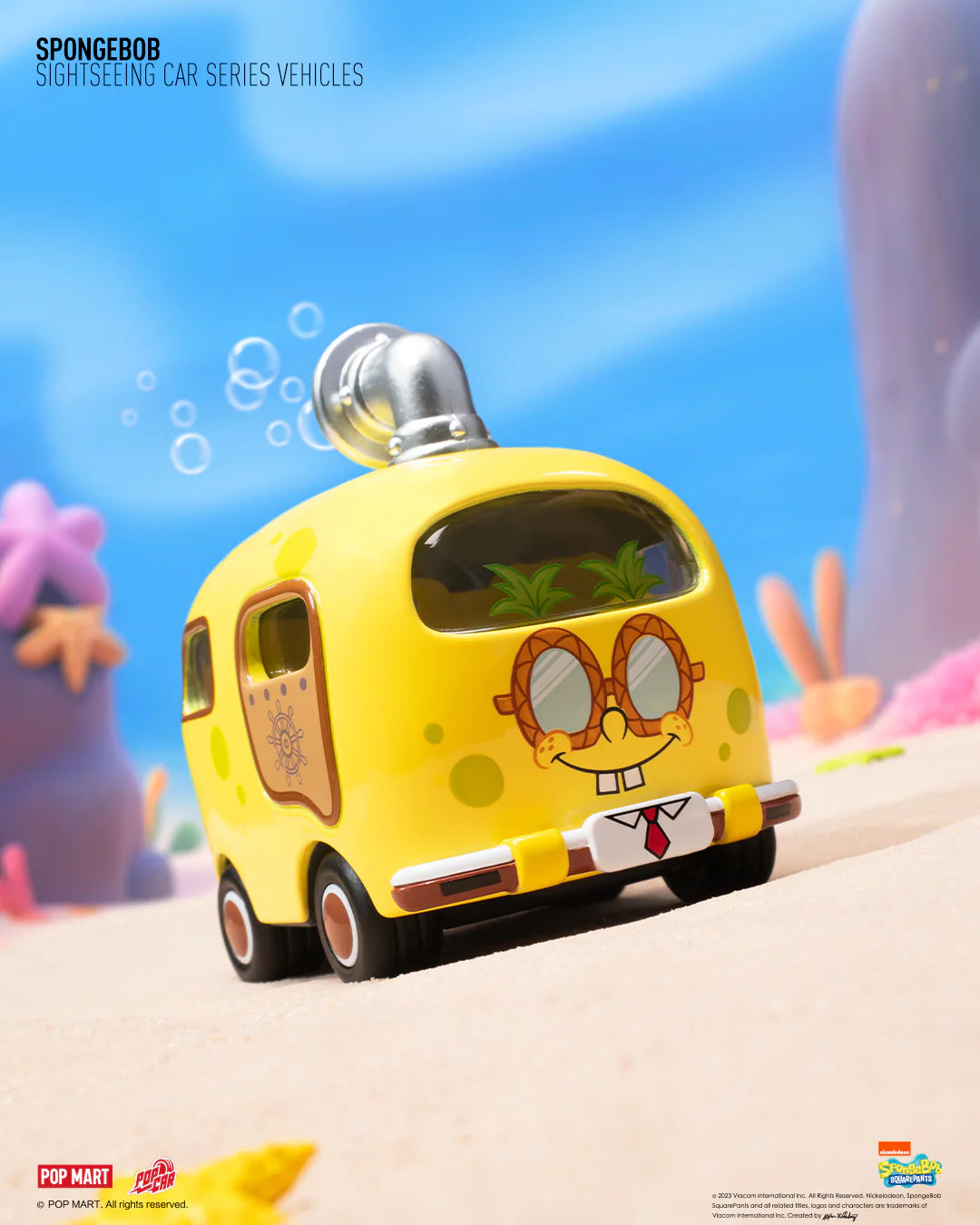 Pop Mart - PICK YOUR FIGURE - SpongeBob Sightseeing Car Series