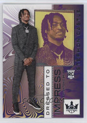 2024-25 Panini Court Kings - Dressed to Impress - Stephon Castle #6 - Rookie Card - Ungraded Raw Card