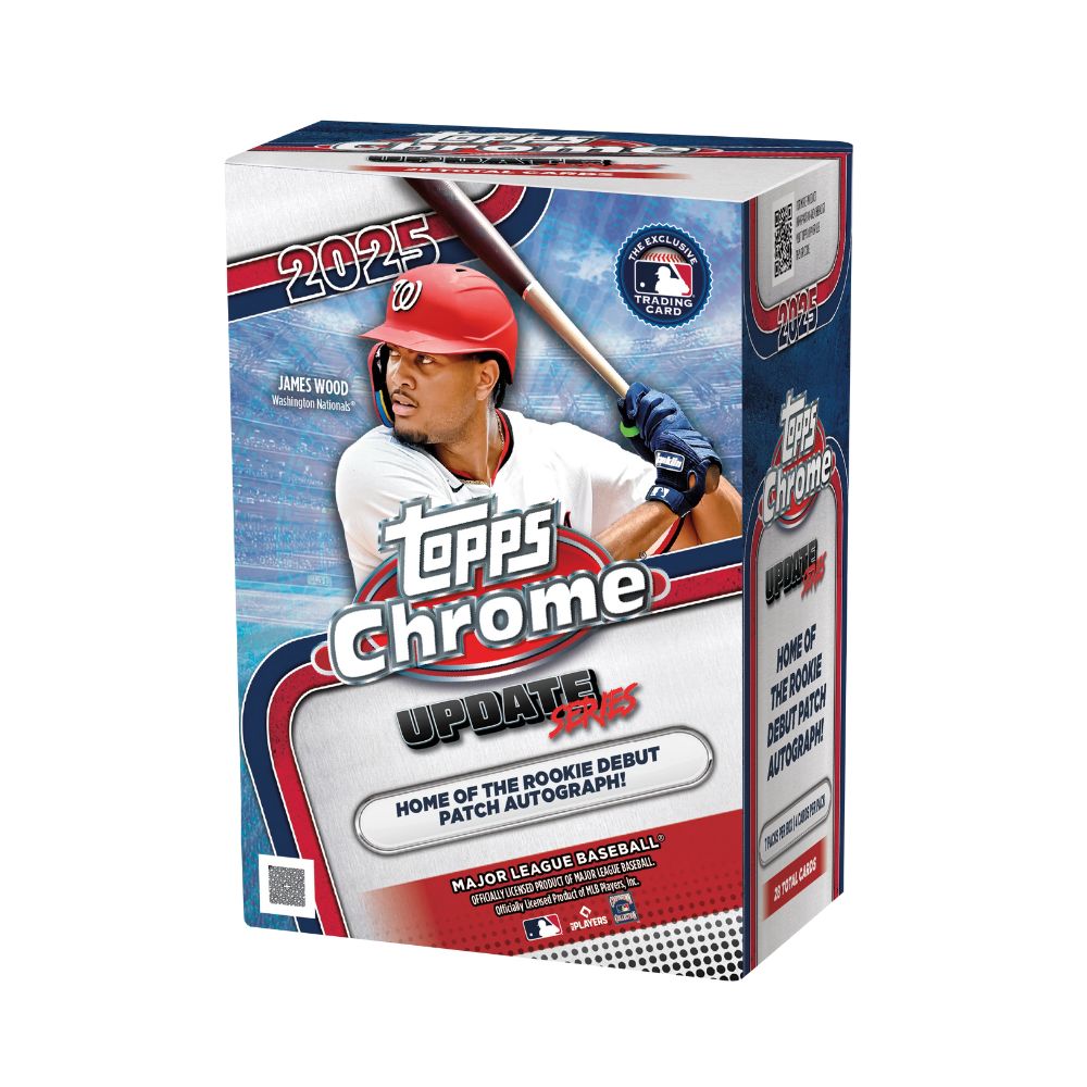 2025 Topps Chrome Baseball Update Value Box