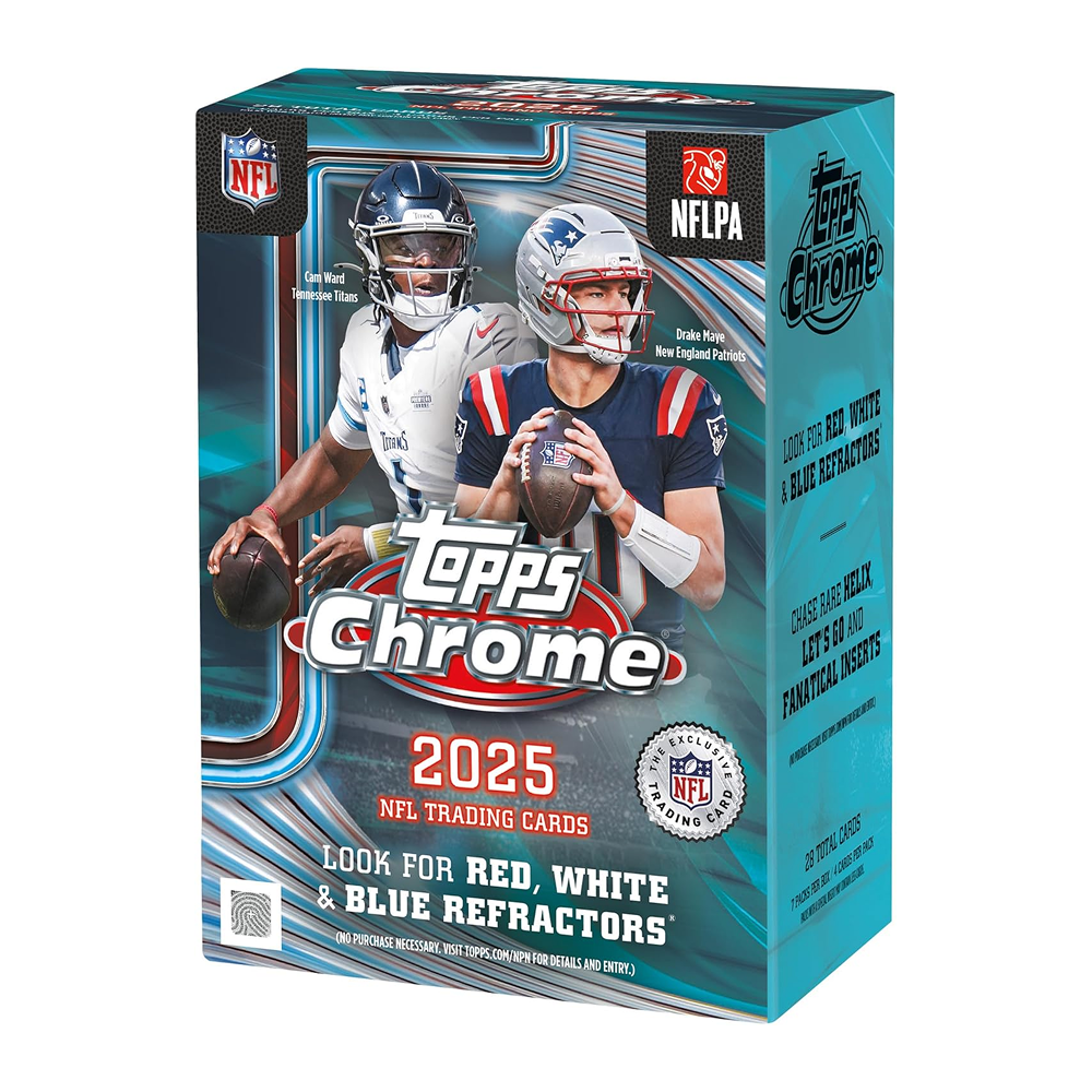 2025 Topps Chrome Football Value Box