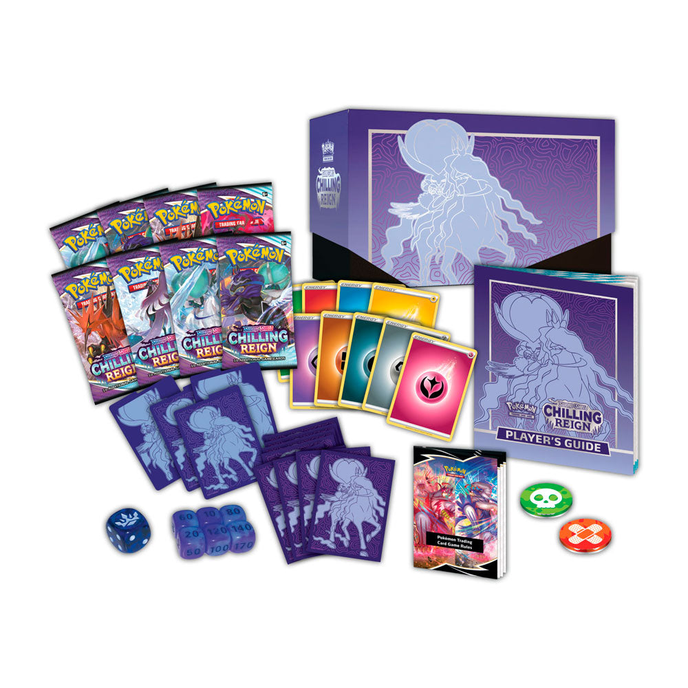 Pokemon - Sword & Shield - Chilling Reign Elite Trainer Box  - Shadow Rider Calyrex
