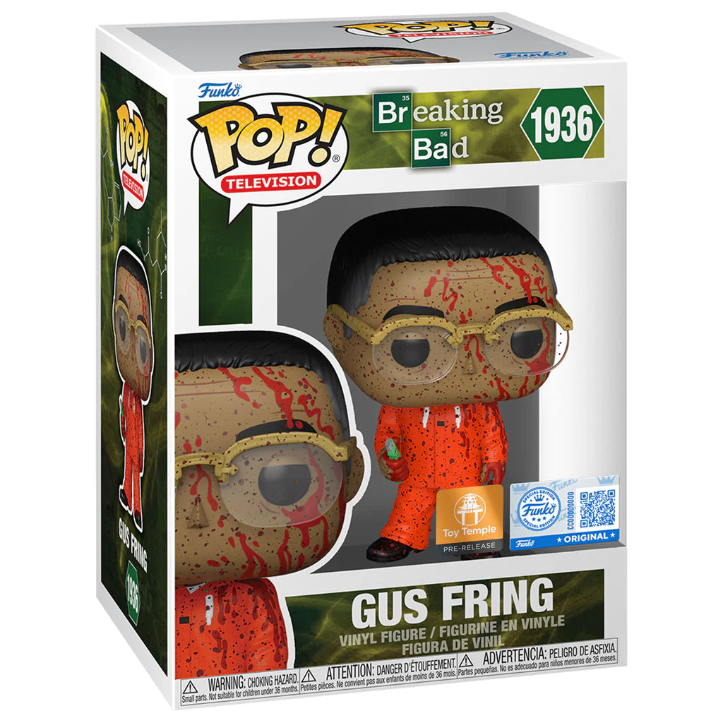 Funko TV - Breaking Bad - Gus Fring (Bloody) #1936 - Toy Temple Exclusive (PRE-ORDER AUGUST 2026)