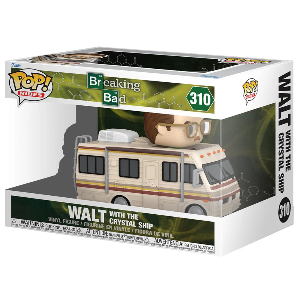 Funko TV - Breaking Bad - Walt with RV Crystal Ship Deluxe Ride #310 - FU94725