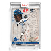 2021 Topps Project 70 - The Shoe Surgeon - Jackie Robinson (1955 Topps Baseball) - #125 - Limited to /5181