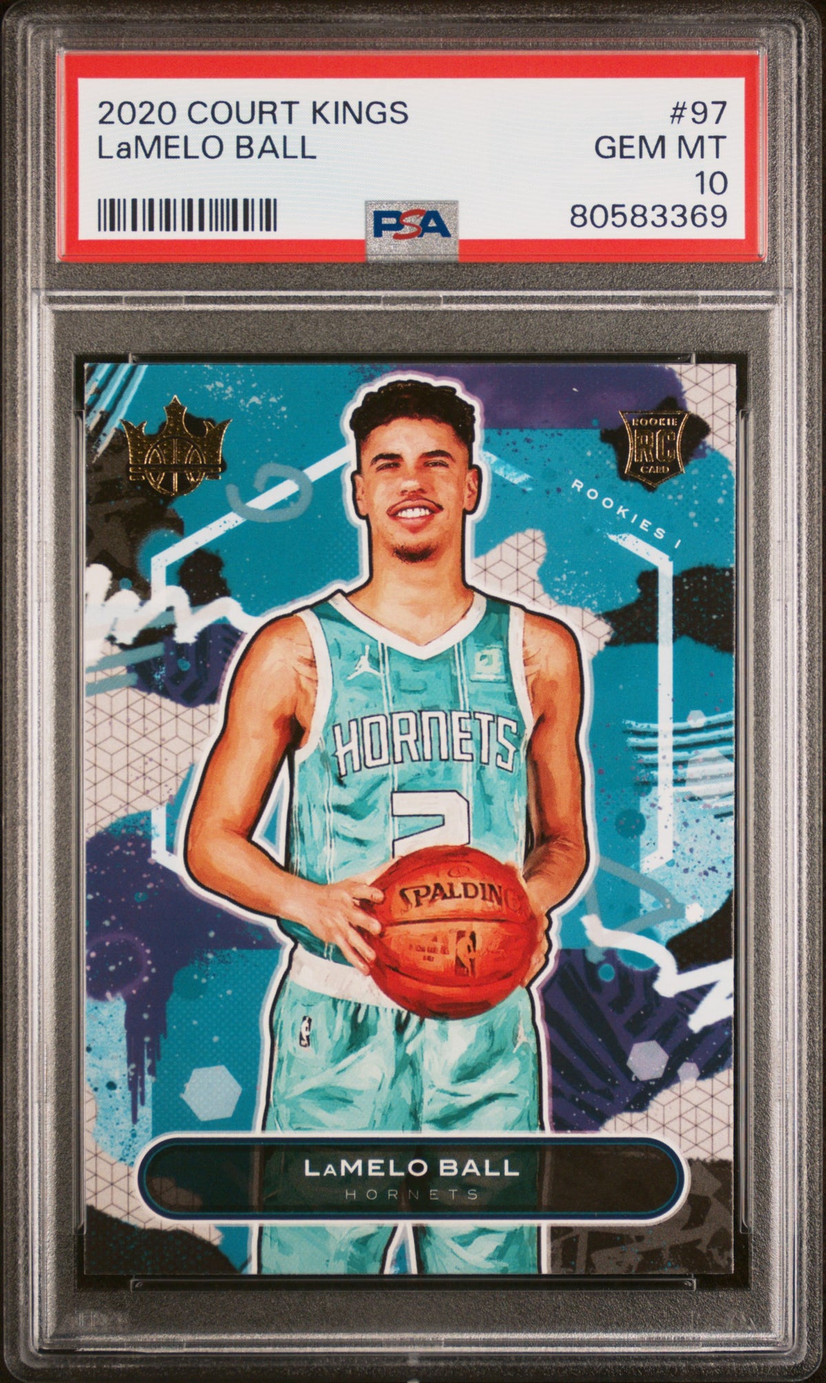 LaMelo Ball PSA 10 Front - Cert #80583369