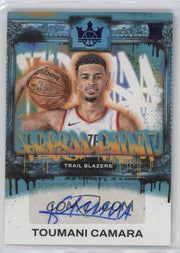 2023-24 Panini Court Kings - Fresh Paint - Violet - Toumani Camara #FP-TCP - Limited to /49 - Rookie Card - Ungraded Raw Card