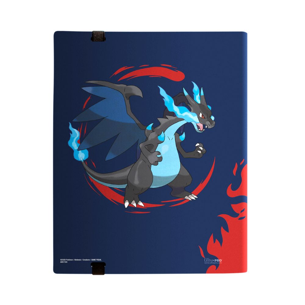 Pokemon Ultra Pro 9-Pocket Binder Mega Charizard X & Mega Charizard Y
