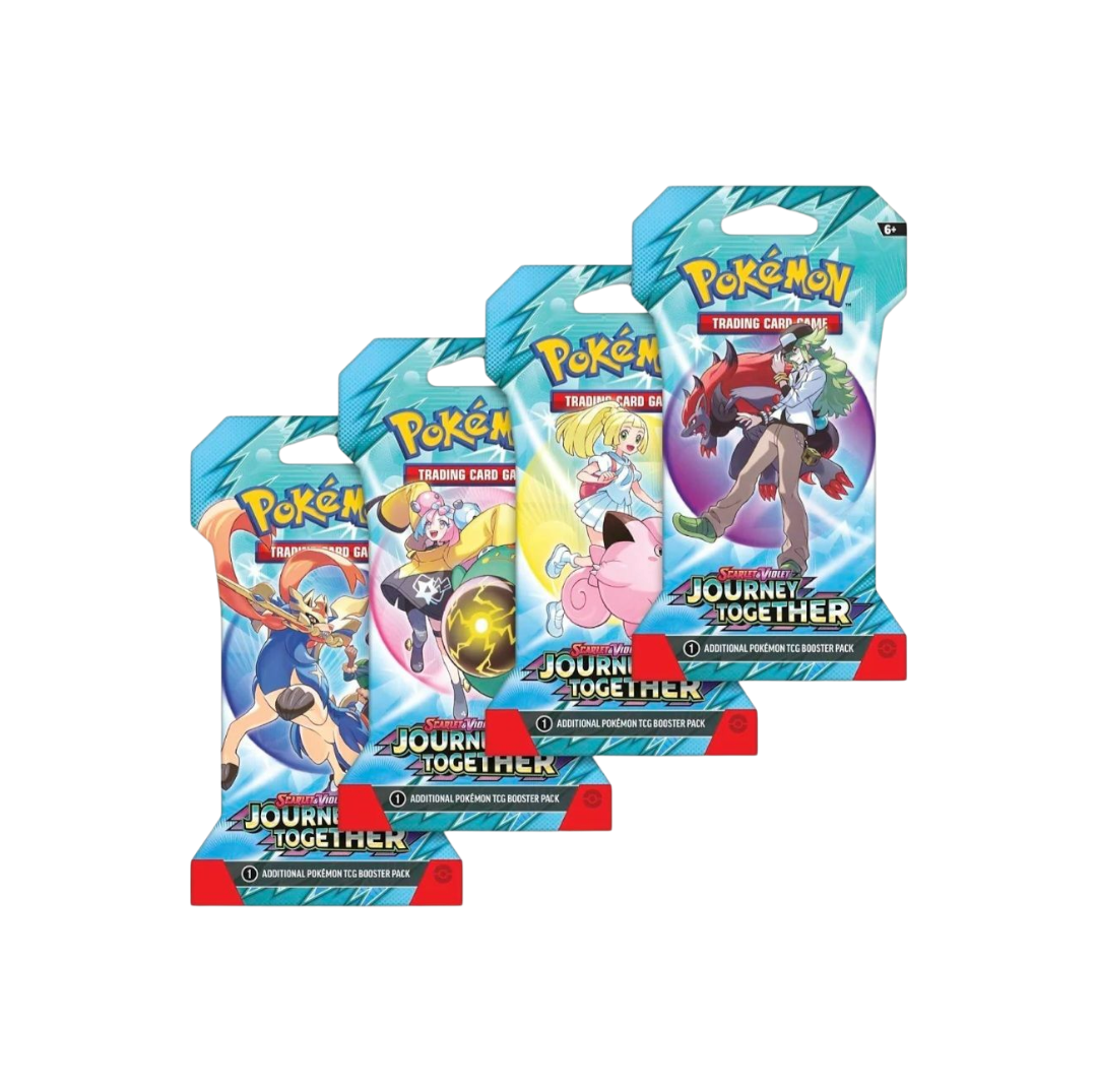 Pokemon - Scarlet and Violet - Journey Together Sleeved Booster Pack (Styles May Vary) - 1 PACK