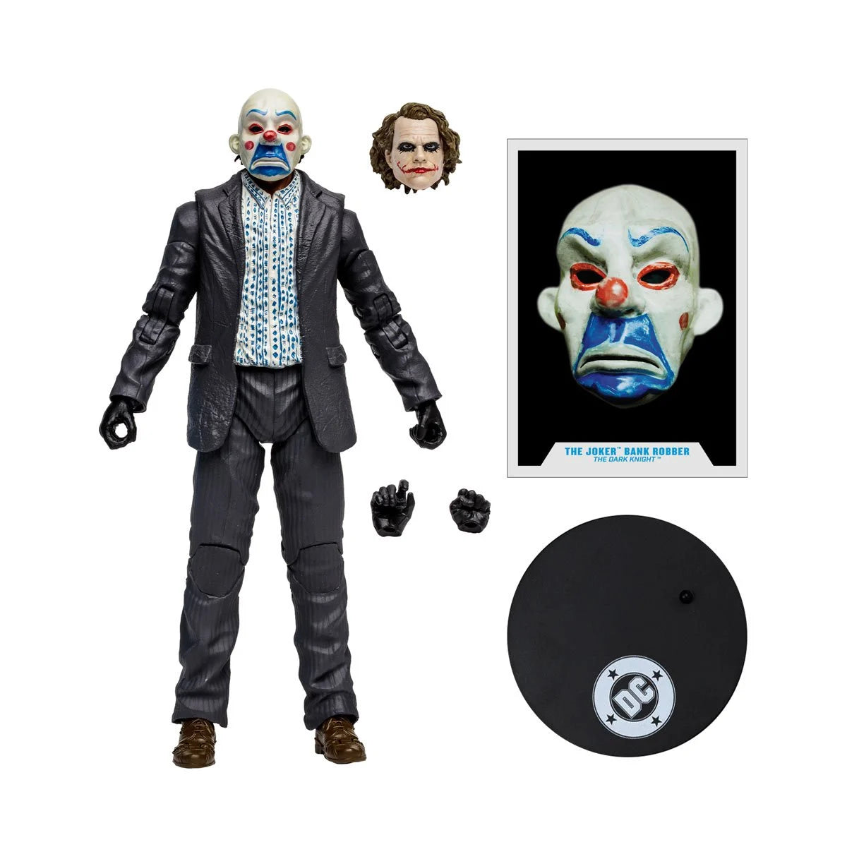 McFarlane Vault Collection Wave 1 - SET OF 2 - The Dark Knight Batman & The Joker - 7" Action Figures