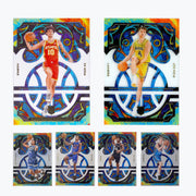 2024-25 Panini Court Kings - Acetate Rookies 18 Card Lot - Zaccharie Risacher - Dalton Knecht - Rob Dillingham- Ungraded Raw Cards