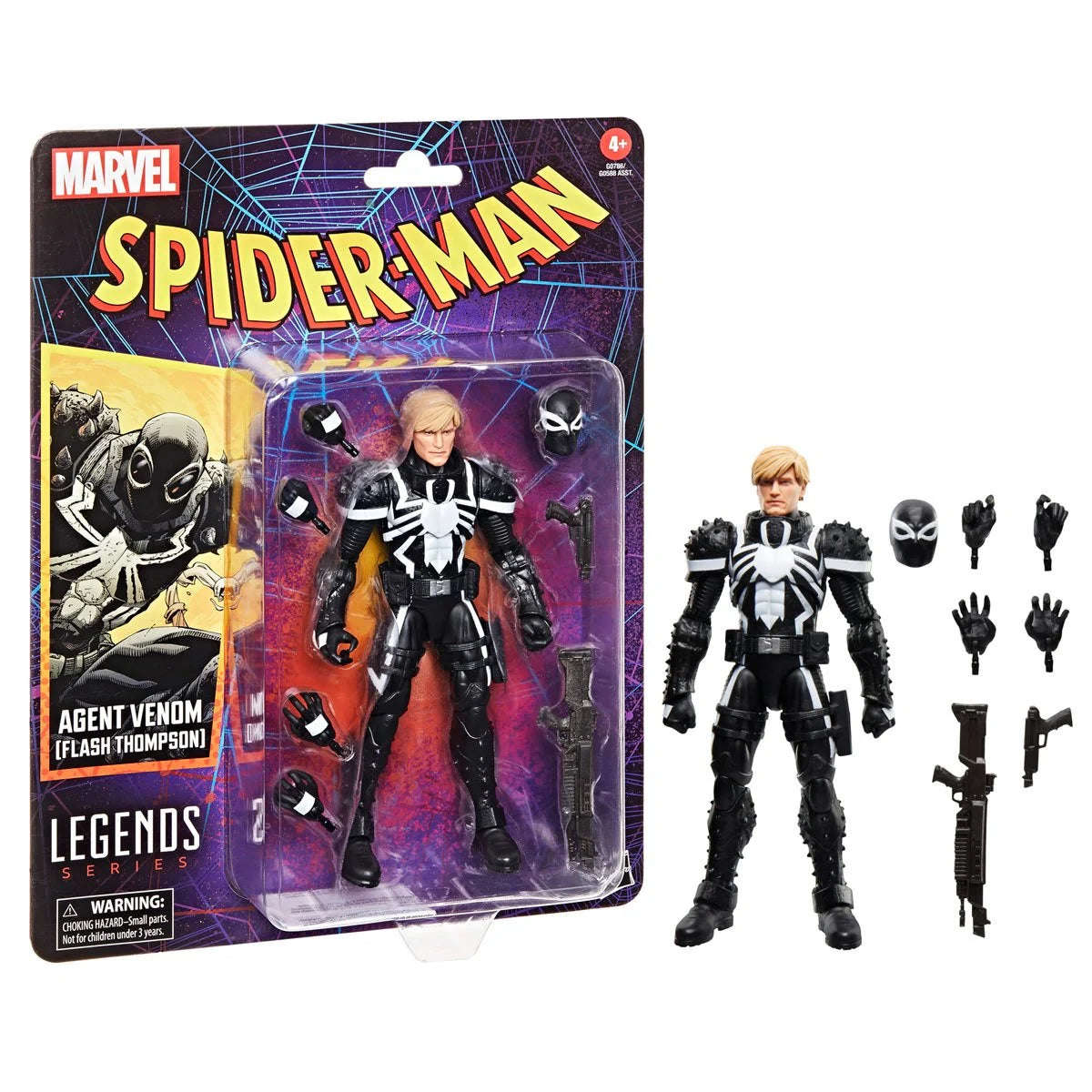 Marvel Legends - Spider-Man Retro - 2025 Wave 1 - Complete Set - 6-Inch Action Figures