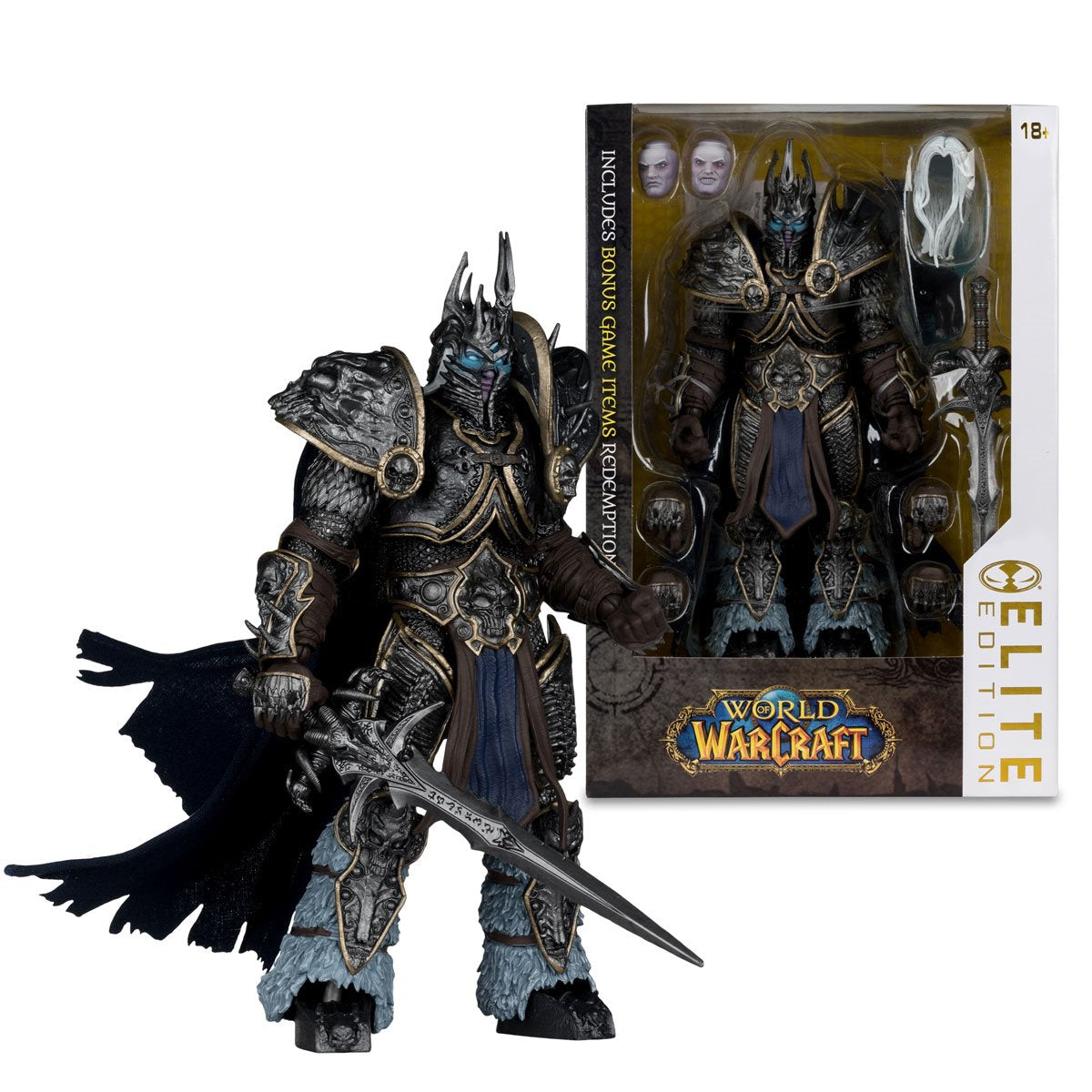 McFarlane Elite Edition - #9 World of Warcraft The Lich King - 7" Deluxe Action Figure