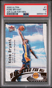 2000 Fleer Ultra - Kobe Bryant - Air Club For Men - #1 - PSA Graded Card