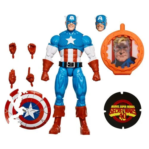 Marvel Legends Secret Wars - Captain America - 6-Inch Action Figure