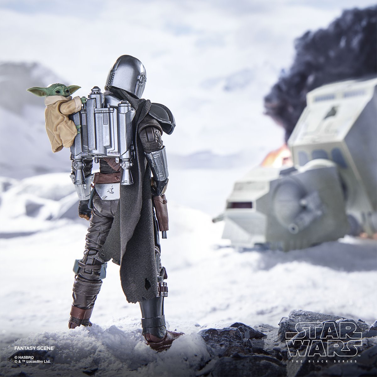 Star Wars: The Black Series - The Mandalorian & Grogu Movie Deluxe 6-Inch Action Figure (PRE-ORDER APRIL 2026)
