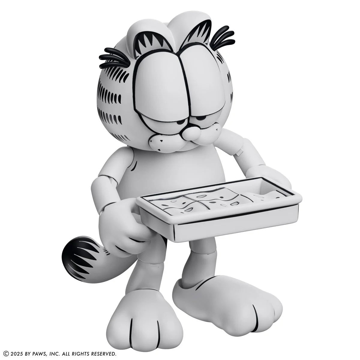 Garfield - Black and White Daily Comic Strip Action Figure - Entertainment Earth Exclusive (PRE-ORDER LATE JUNE 2026)