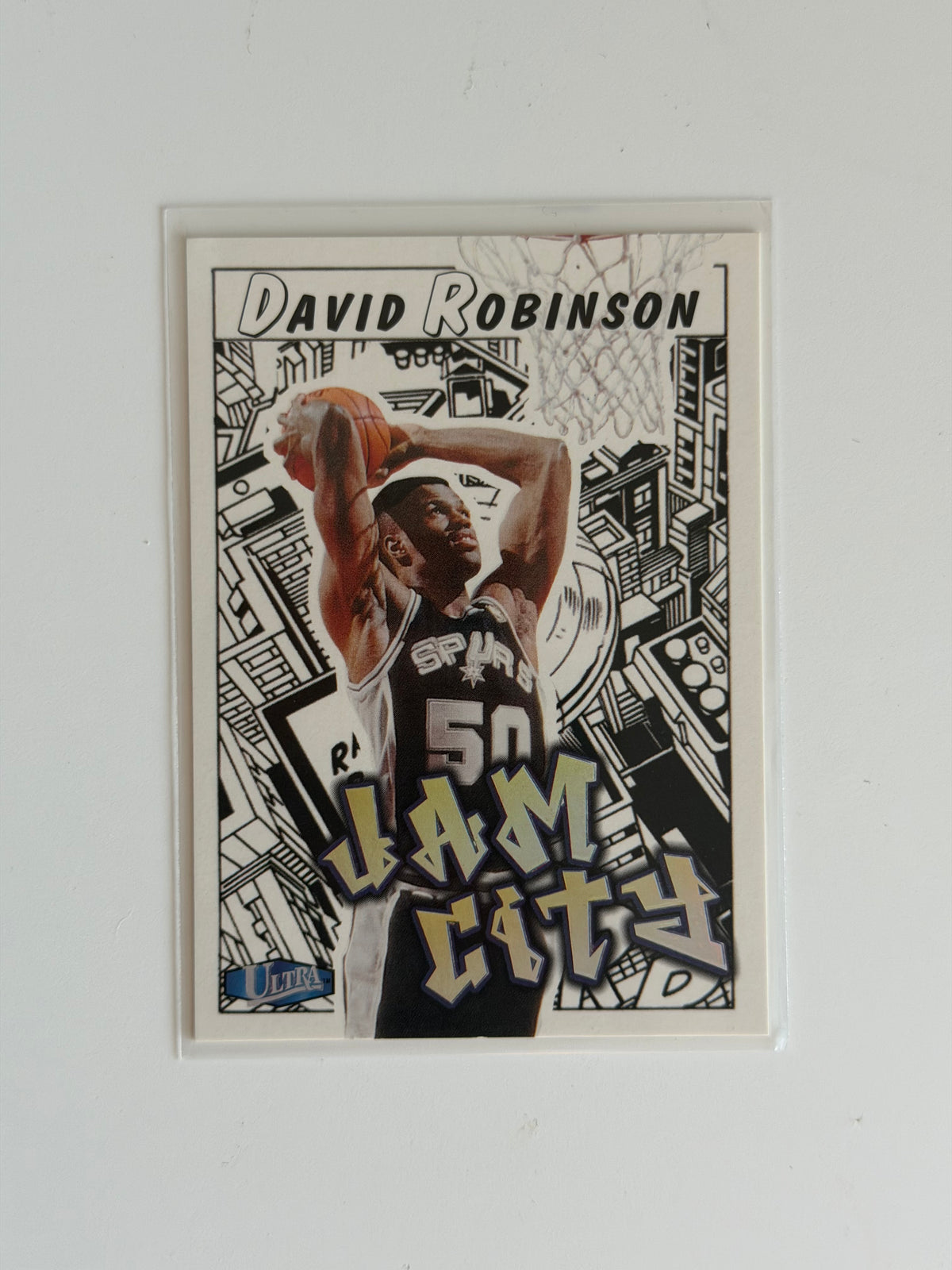 1997 Fleer Ultra — Jam City - David Robinson - #12 - Raw Ungraded Card