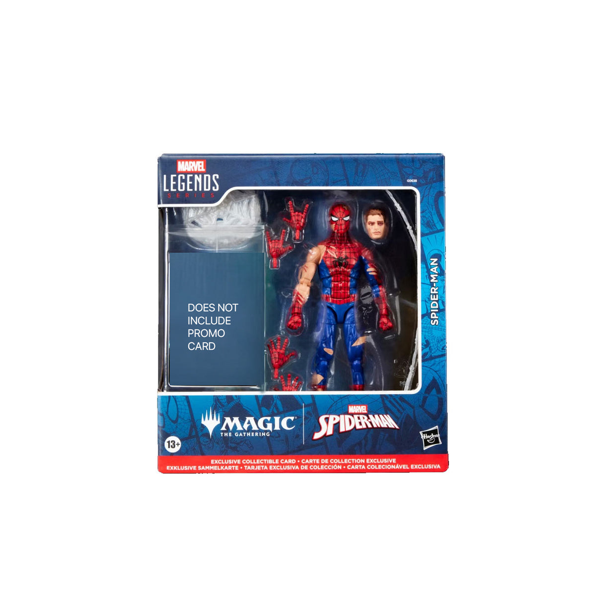Marvel Legends x Magic: The Gathering - NO PROMO CARD - Battle-Damaged Spider-Man