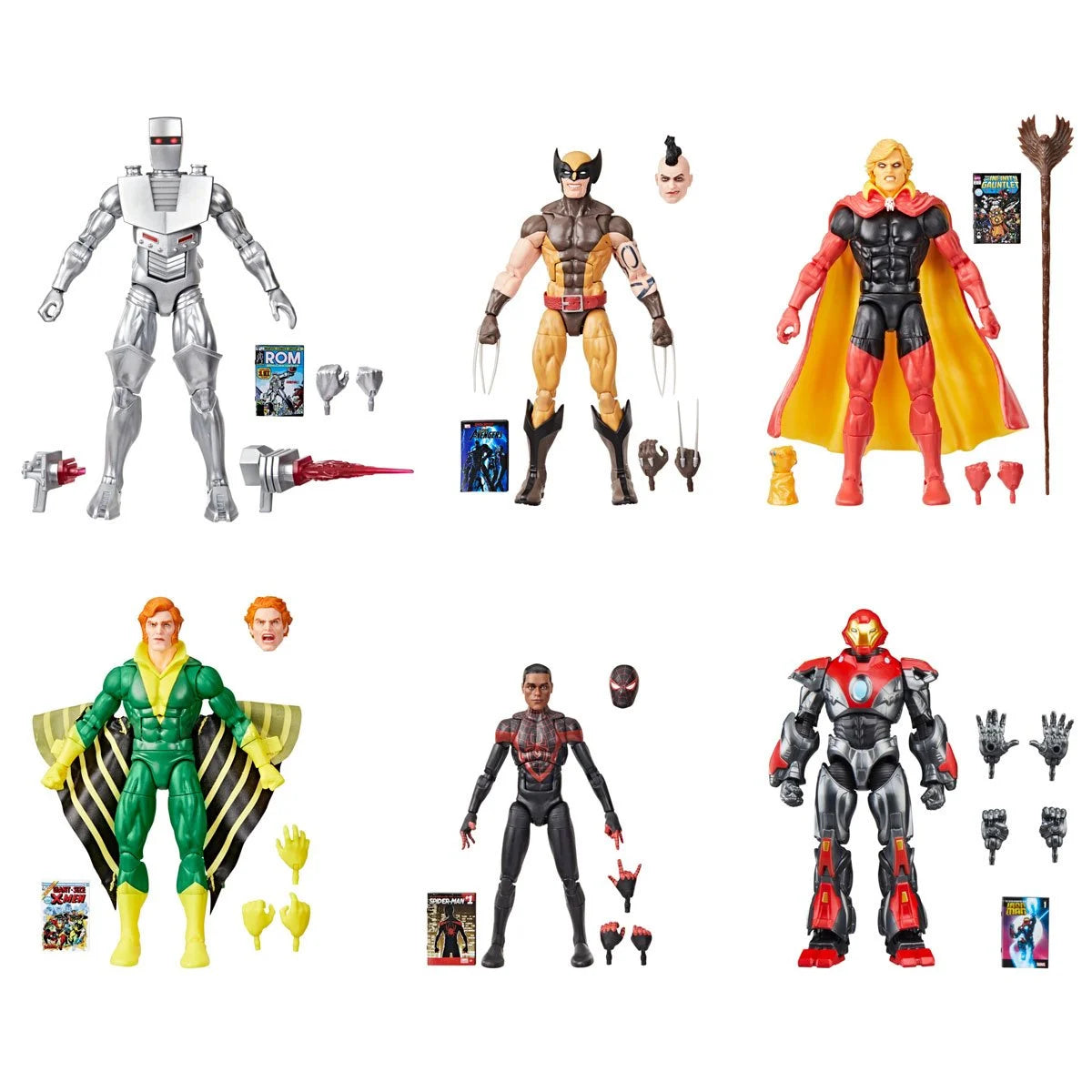 Marvel Legends - Comics Wave 1 2025 -  Complete Set of 6 - Comics-Inspired 6-Inch Action Figure - READY TO SHIP