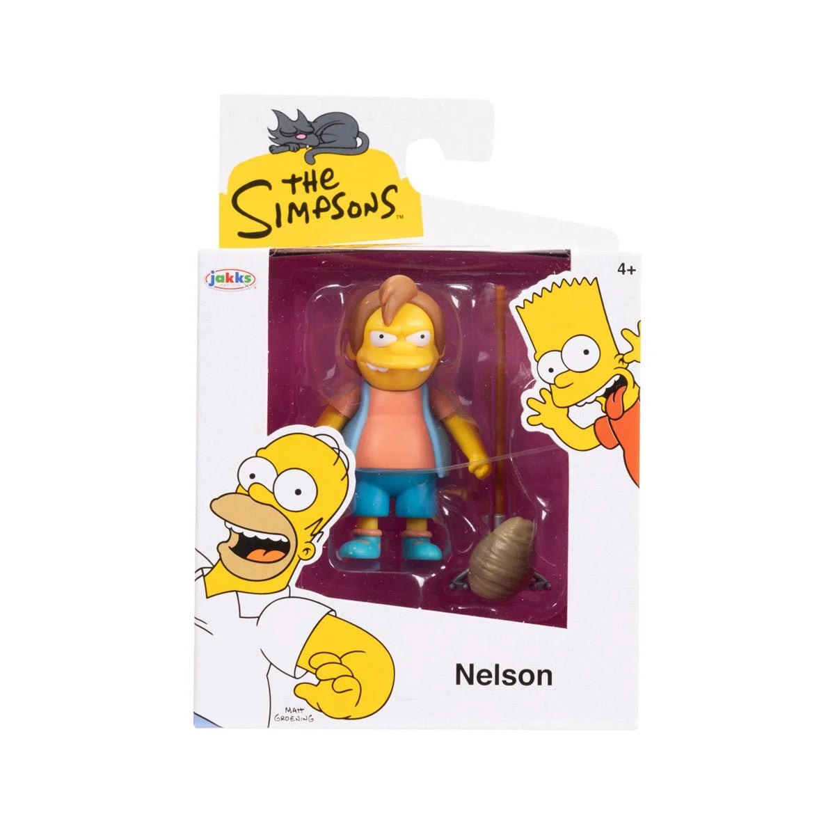The Simpsons - Wave 4 - 2.5" Action Figures - Jakks Pacific - Complete Set of 5