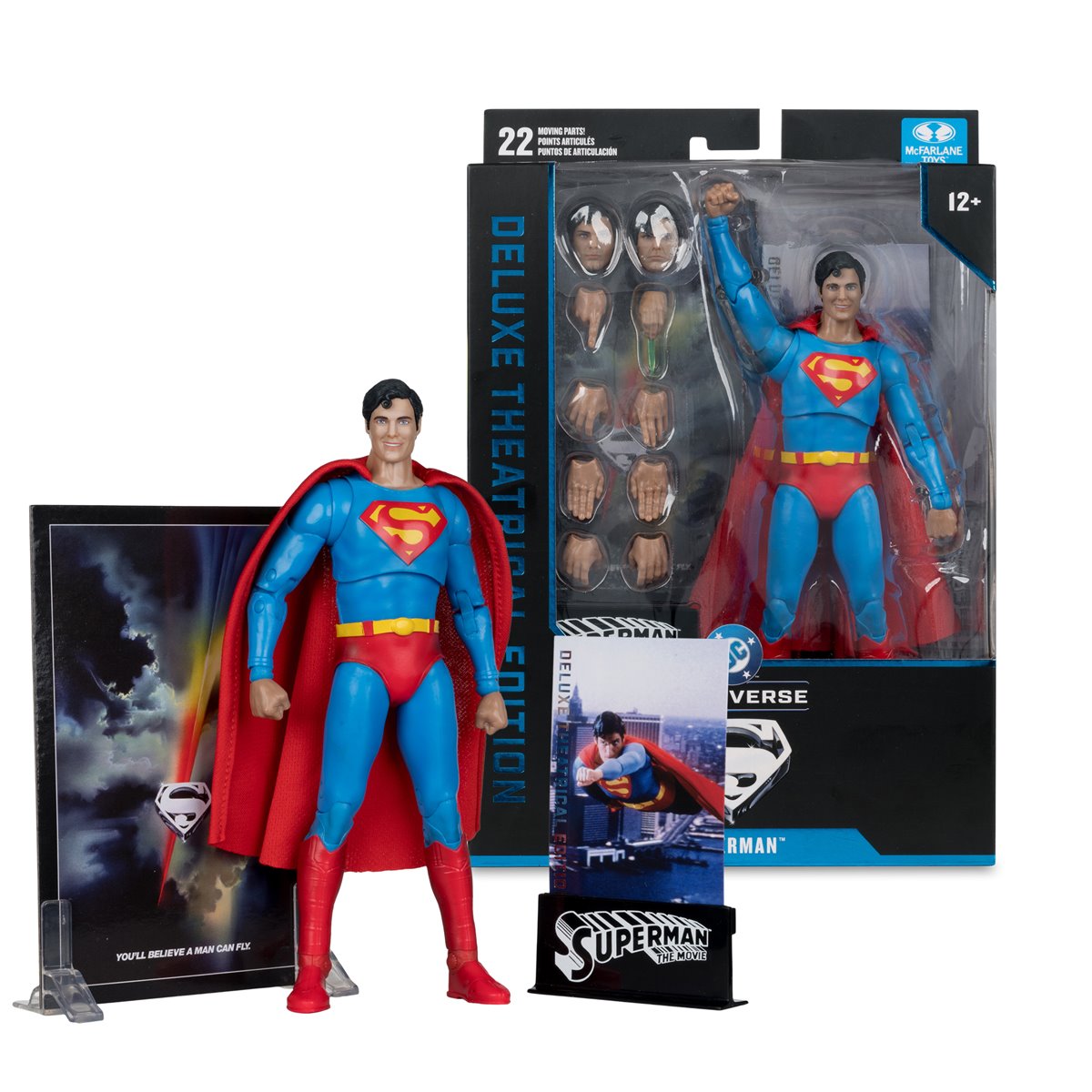 McFarlane DC - Superman (Deluxe Theatrical Edition) - Superman: The Movie 1978 - Action Figure