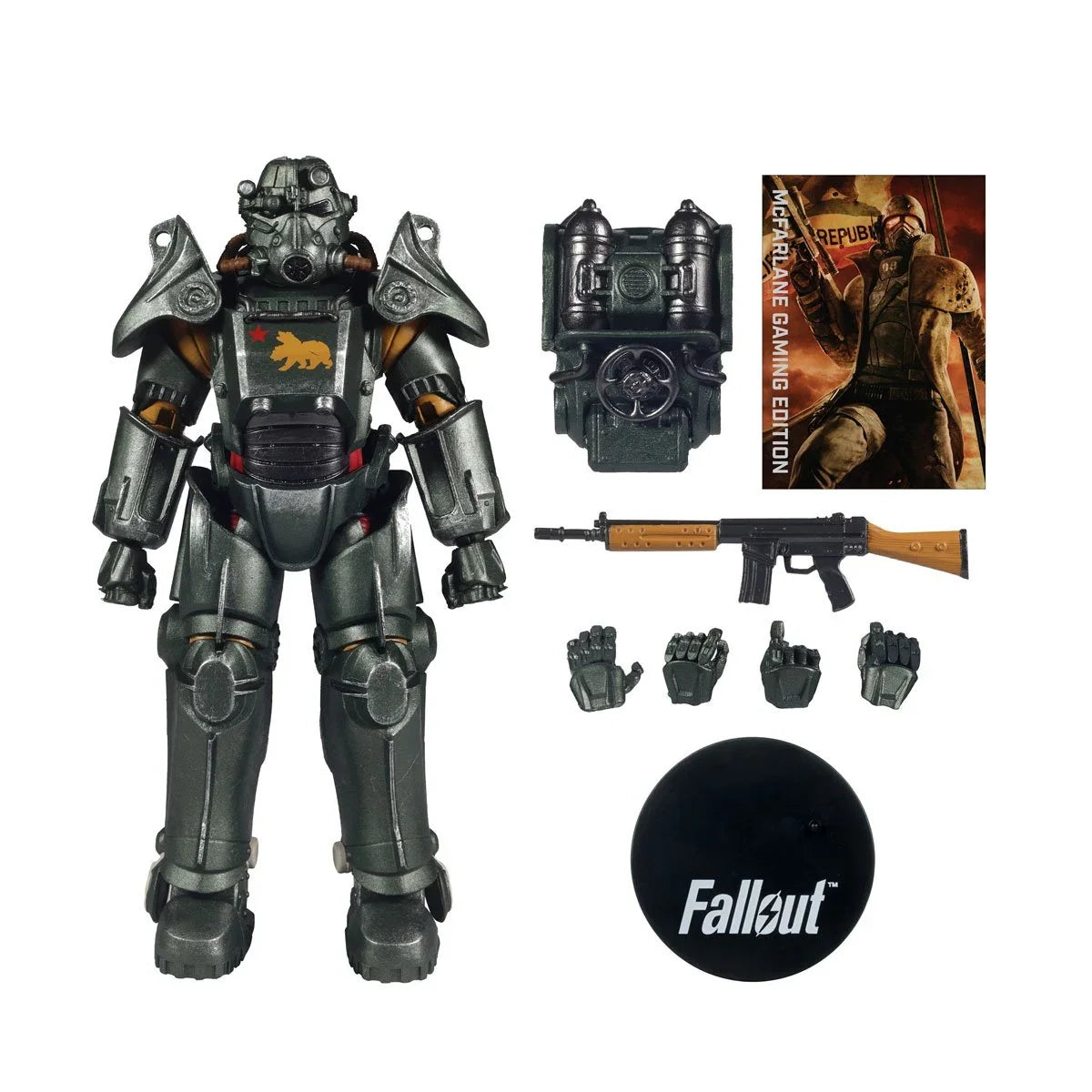 McFarlane Gaming Edition - Fallout NCR Salvaged Power Armor Wave 2 - 7-Inch Scale Action Figure
