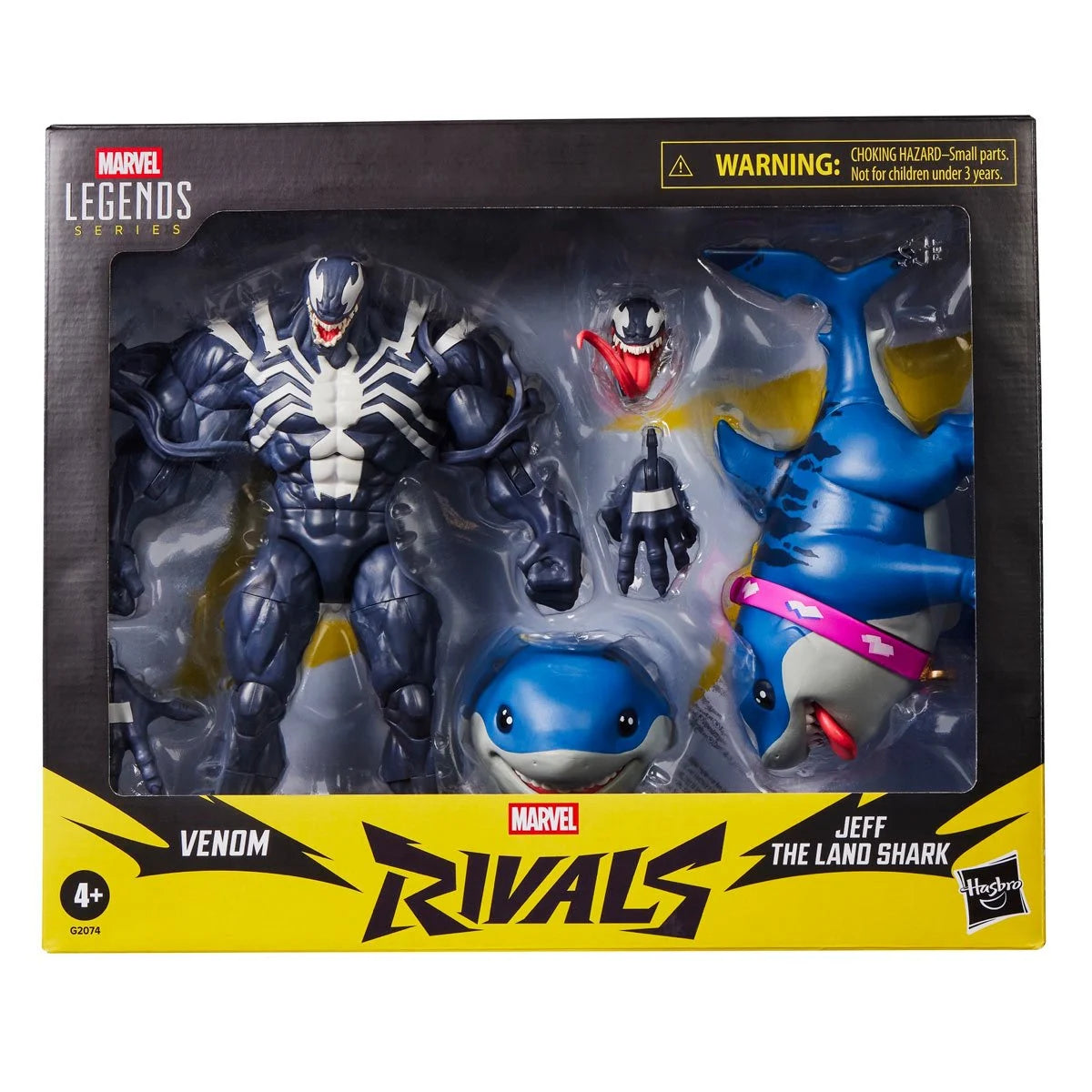 Marvel Legends Series - Marvel Rivals Venom & Jeff the Land Shark - 6-Inch Action Figures (PRE-ORDER SEPT 2026)