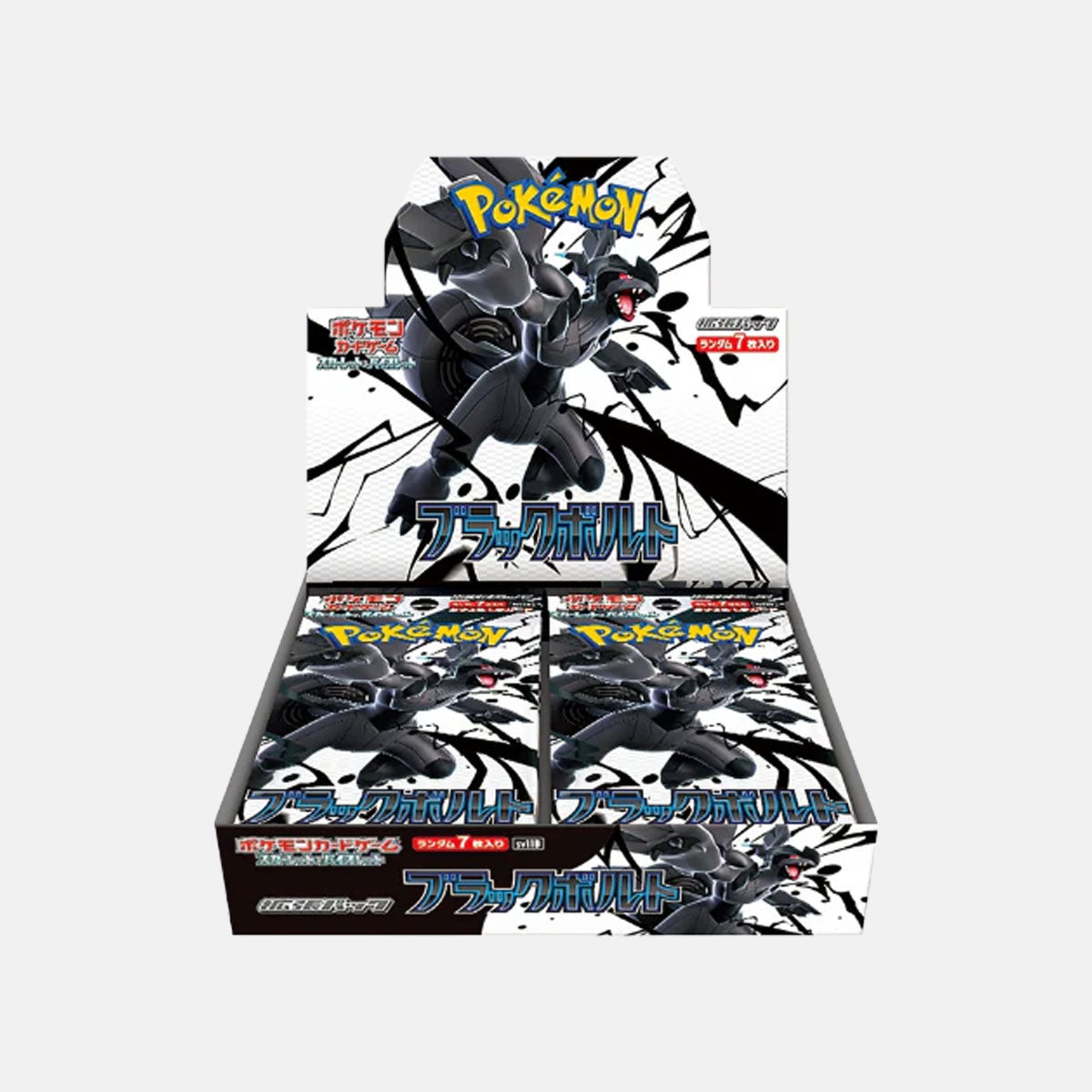 Pokemon Japanese - Black Bolt - Booster Box SV11B