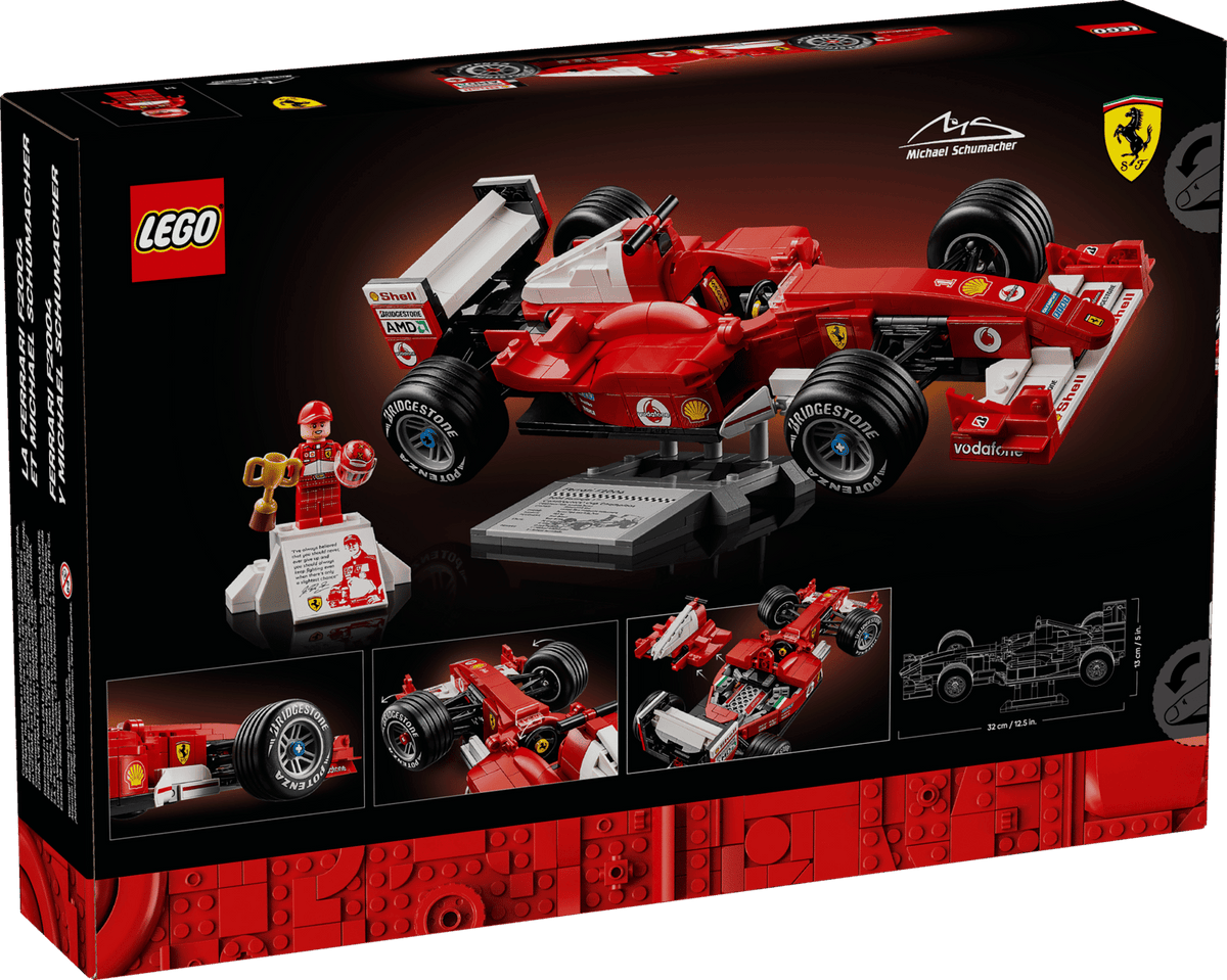Lego Icons - Ferrari F2004 and Michael Schumacher #11375