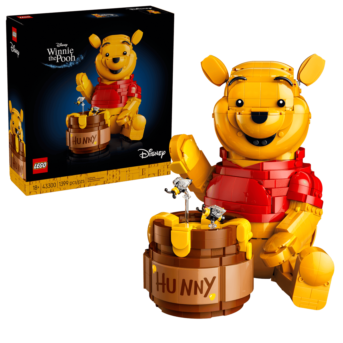LEGO Disney - Winnie the Pooh w/ Honey Pot #43300