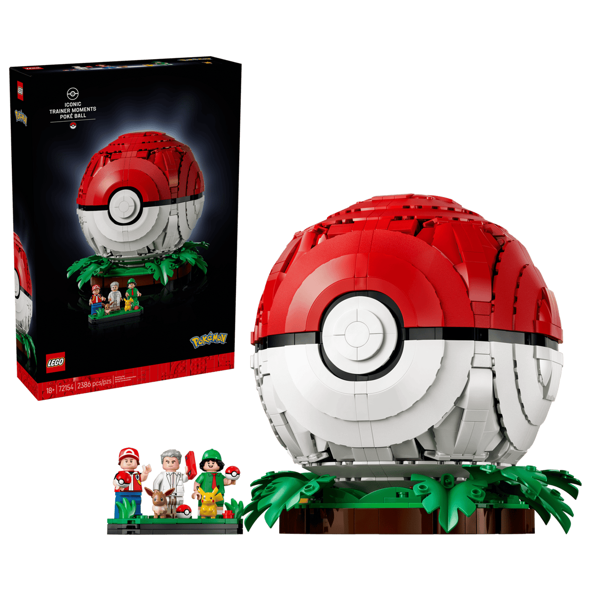 LEGO Pokemon - Iconic Trainer Moments Poké Ball #72154 (PRE-ORDER OCT 1)