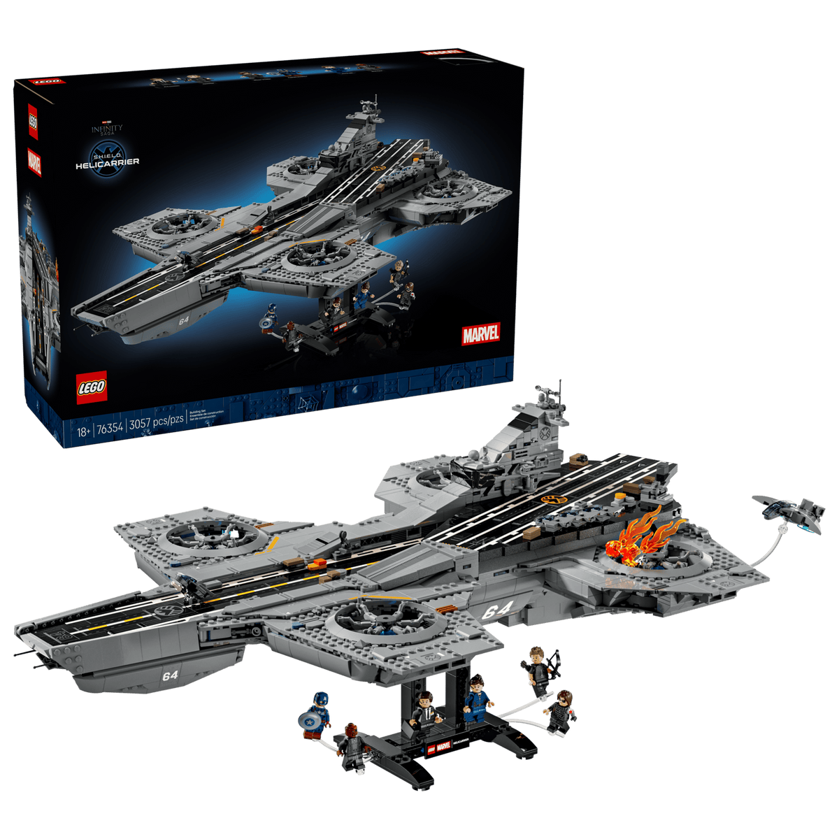 LEGO Marvel - S.H.I.E.L.D. Helicarrier #76354