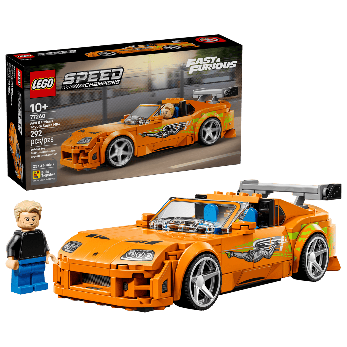 LEGO Speed Champions - The Fast and The Furious Toyota Supra MK4 - #77260 (PRE-ORDER AUG 1, 2026)