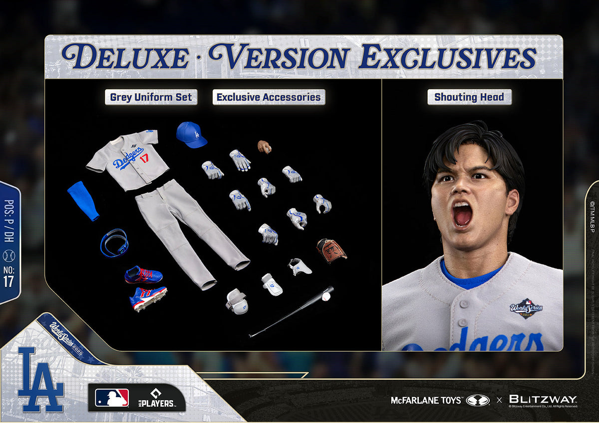 McFarlane x Blitzway - Shohei Ohtani Deluxe Version - 1:6 Scale Action Figure (PRE-ORDER MARCH 2027)