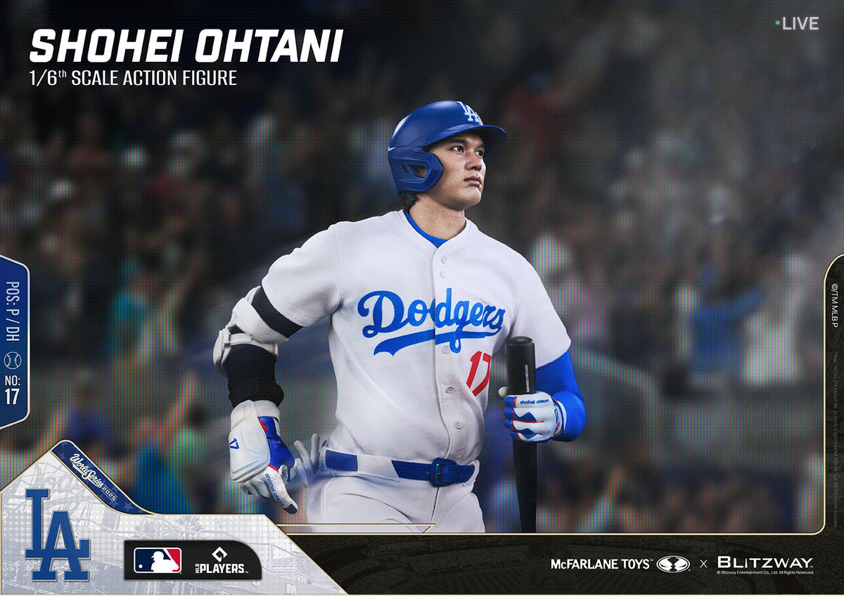 McFarlane x Blitzway - Shohei Ohtani Deluxe Version - 1:6 Scale Action Figure (PRE-ORDER MARCH 2027)