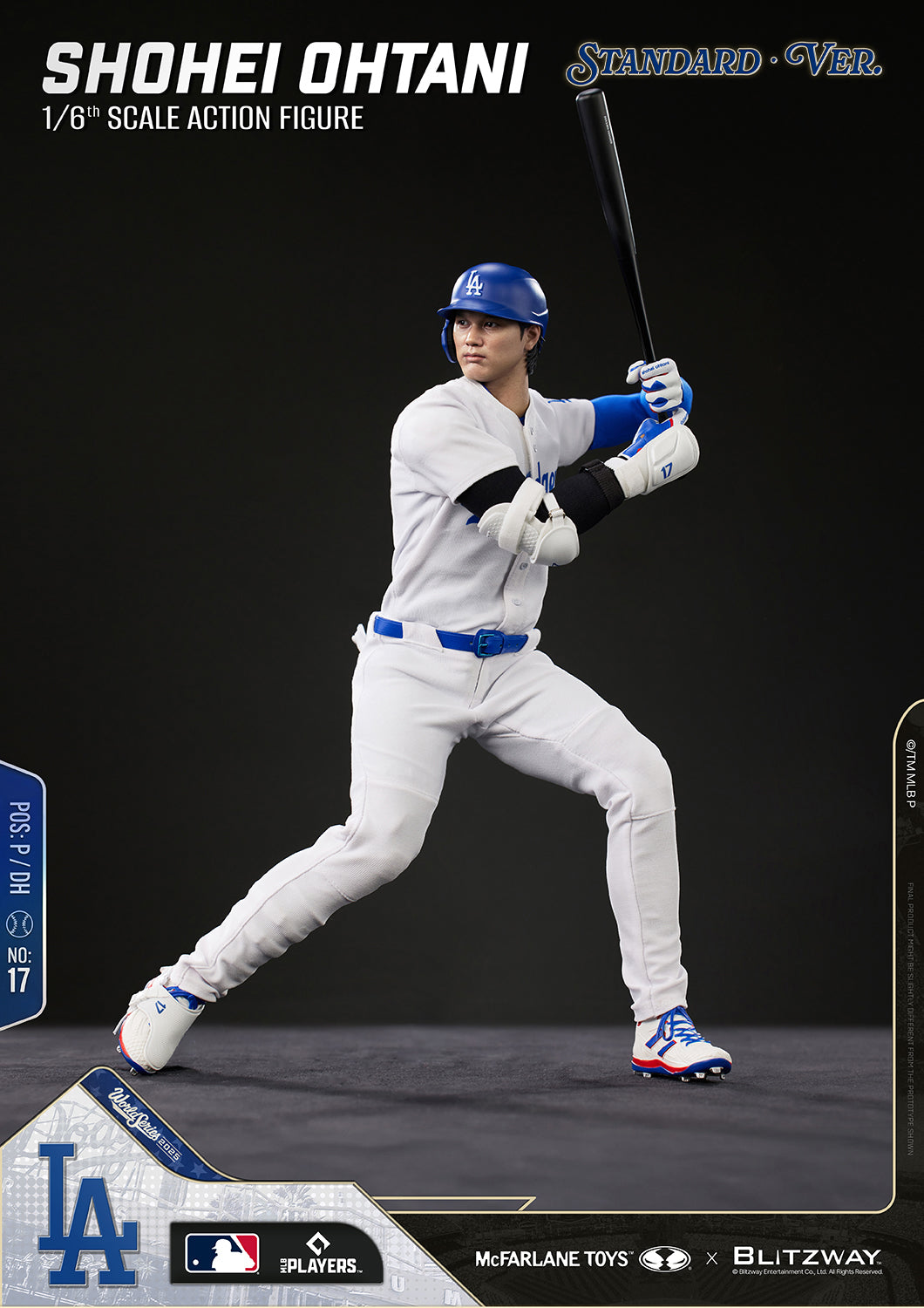 McFarlane x Blitzway - Shohei Ohtani Standard Version - 1:6 Scale Action Figure (PRE-ORDER MARCH 2027)
