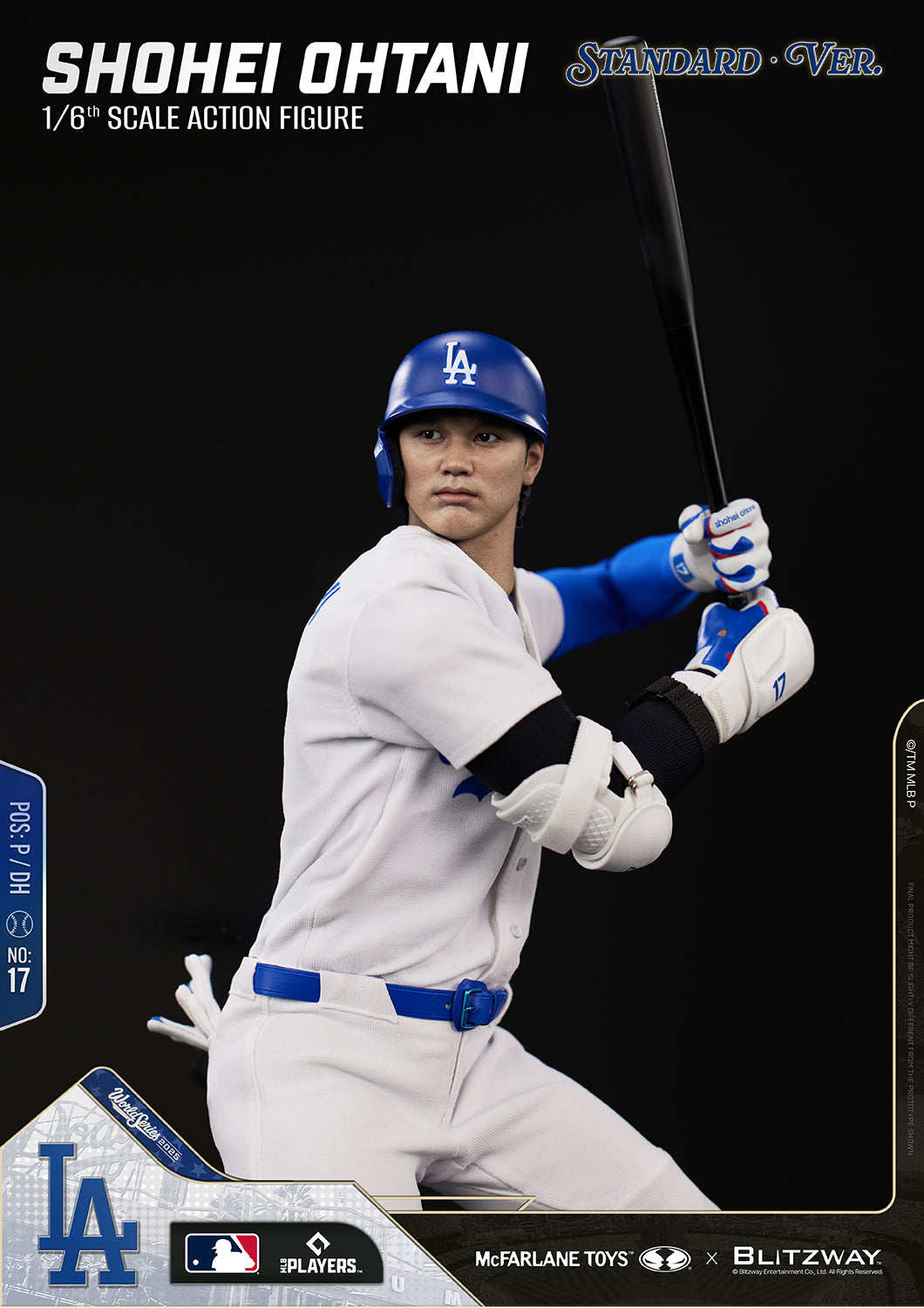 McFarlane x Blitzway - Shohei Ohtani Standard Version - 1:6 Scale Action Figure (PRE-ORDER MARCH 2027)