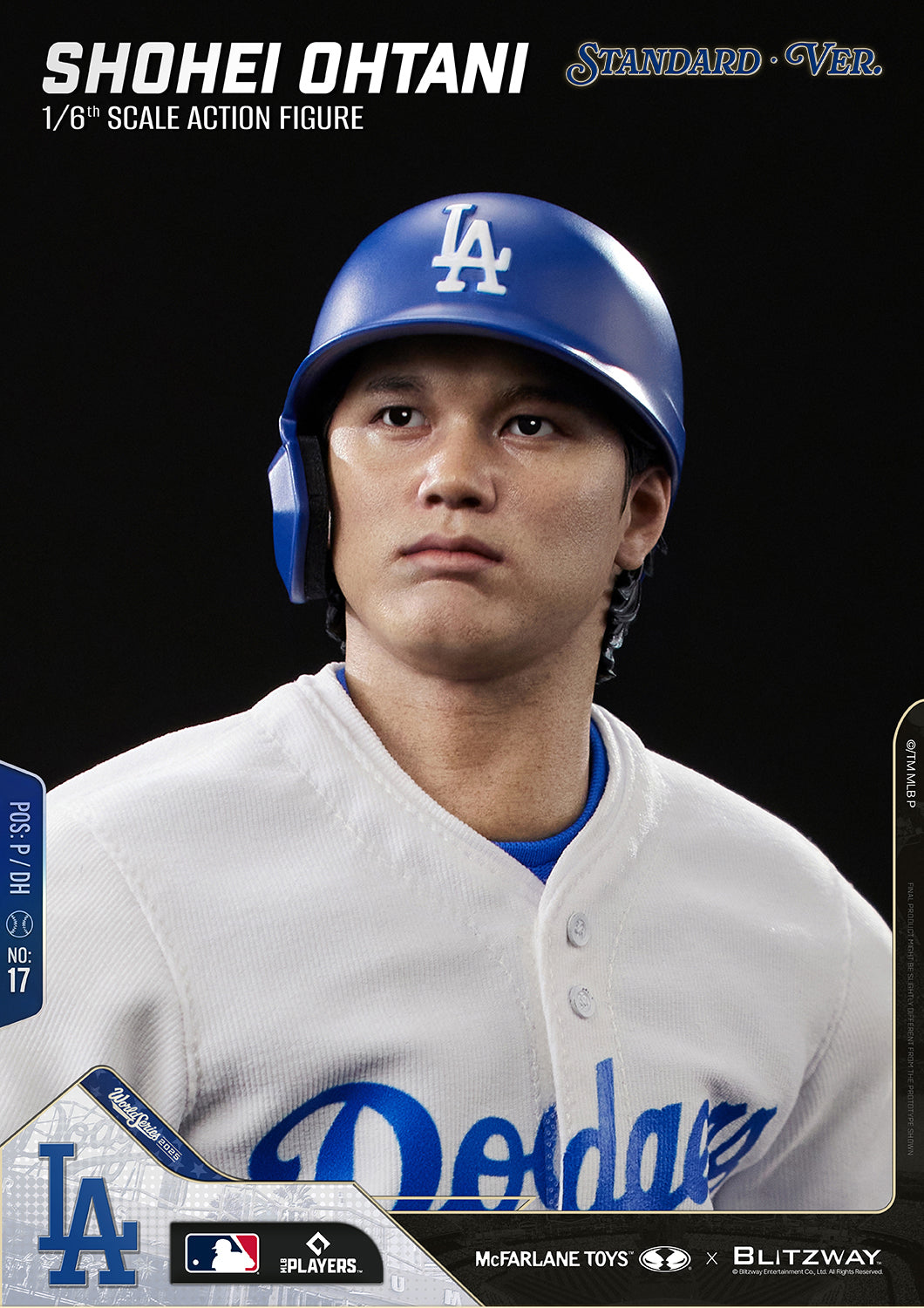 McFarlane x Blitzway - Shohei Ohtani Standard Version - 1:6 Scale Action Figure (PRE-ORDER MARCH 2027)