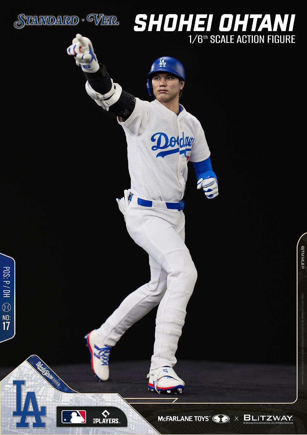 McFarlane x Blitzway - Shohei Ohtani Standard Version - 1:6 Scale Action Figure (PRE-ORDER MARCH 2027)