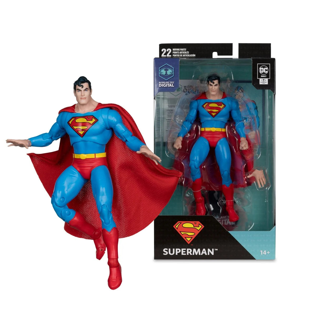 McFarlane DC Direct - Superman Silver Age - 6" Figure Digital Wave 4