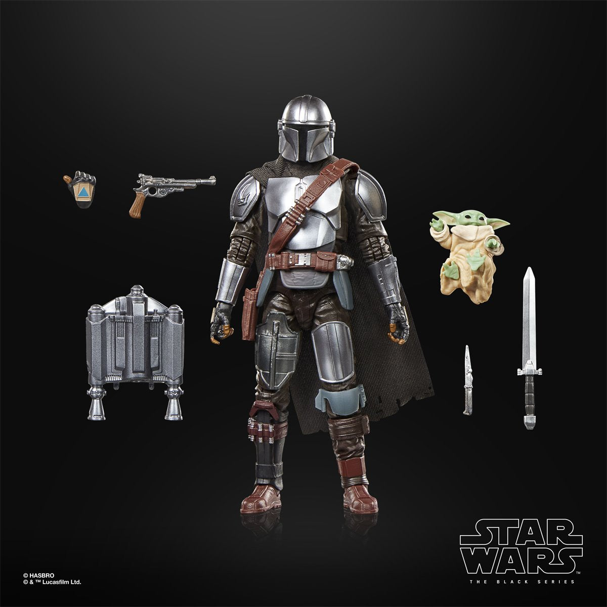 Star Wars: The Black Series - The Mandalorian & Grogu Movie Deluxe 6-Inch Action Figure (PRE-ORDER APRIL 2026)