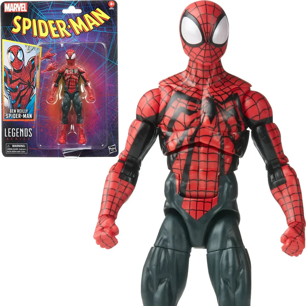 Marvel Legends Retro - Spider-Man Wave 3 - Complete Set of 7 - 6 Inch Action Figure