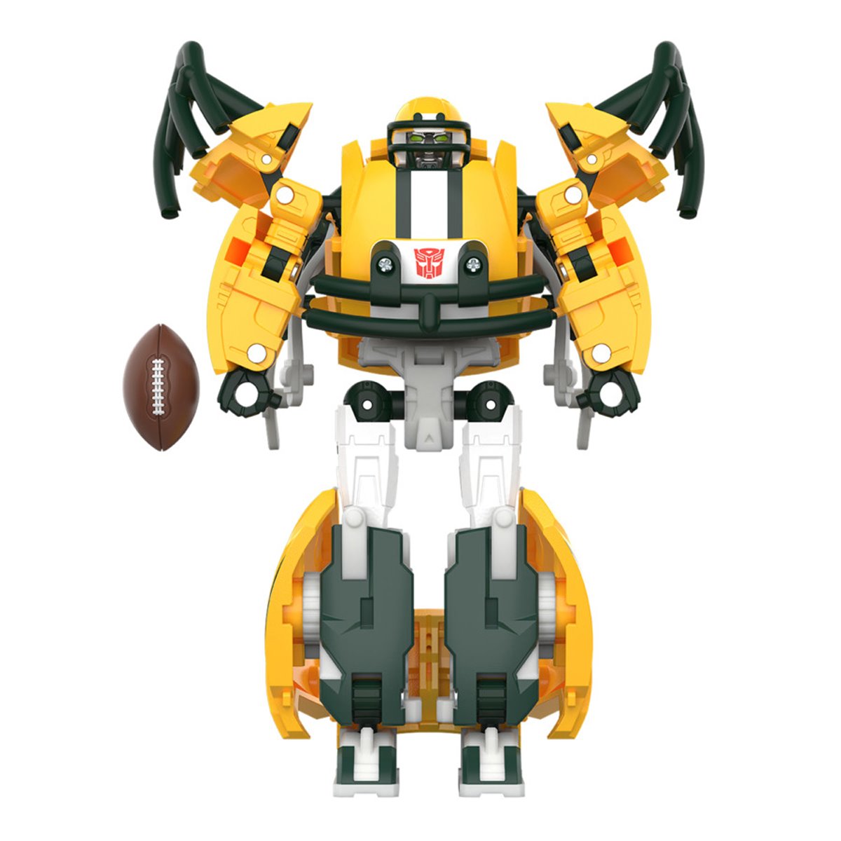 Transformers NFL Green Bay Packers Tundra Prime Action Figure (PRE-ORDER FEB 2026)
