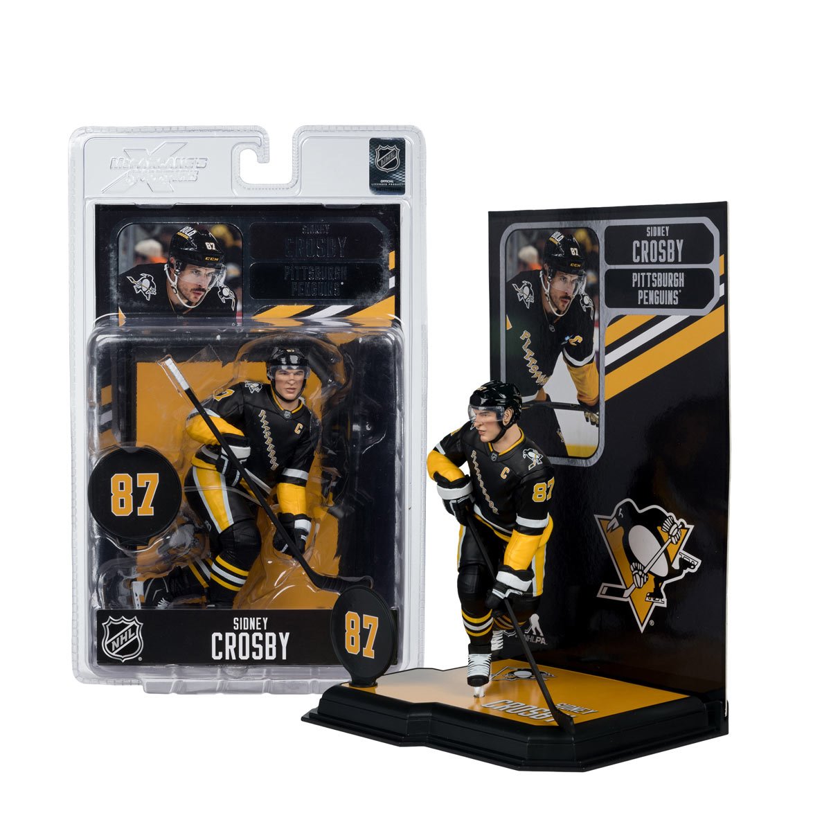 McFarlane - NHL Pittsburgh Penguins - Sidney Crosby Alternate Jersey 7-Inch Posed Figure