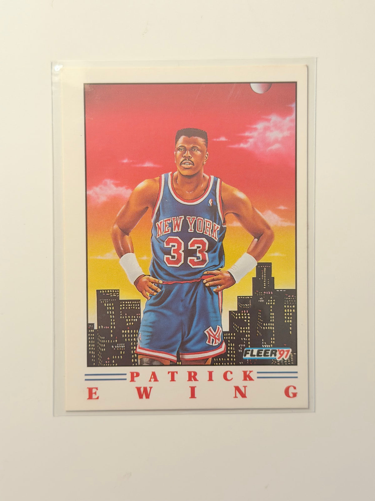 1991 Fleer Fleer - Patrick Ewing - Pro Visions #4 OF 6 - Raw Ungraded Card