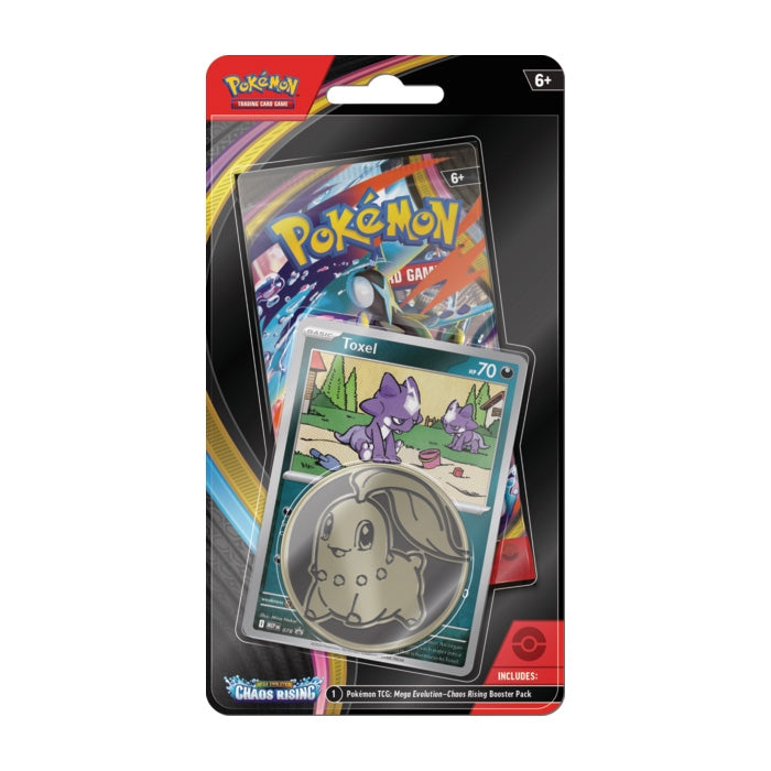 Pokémon TCG: Mega Evolution - Chaos Rising Checklane Blister Pack (PRE-ORDER MAY 22)