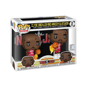 Funko Pop - NBA JAM: Rockets - Clyde Drexler and Hakeem Olajuwon 2-Pack