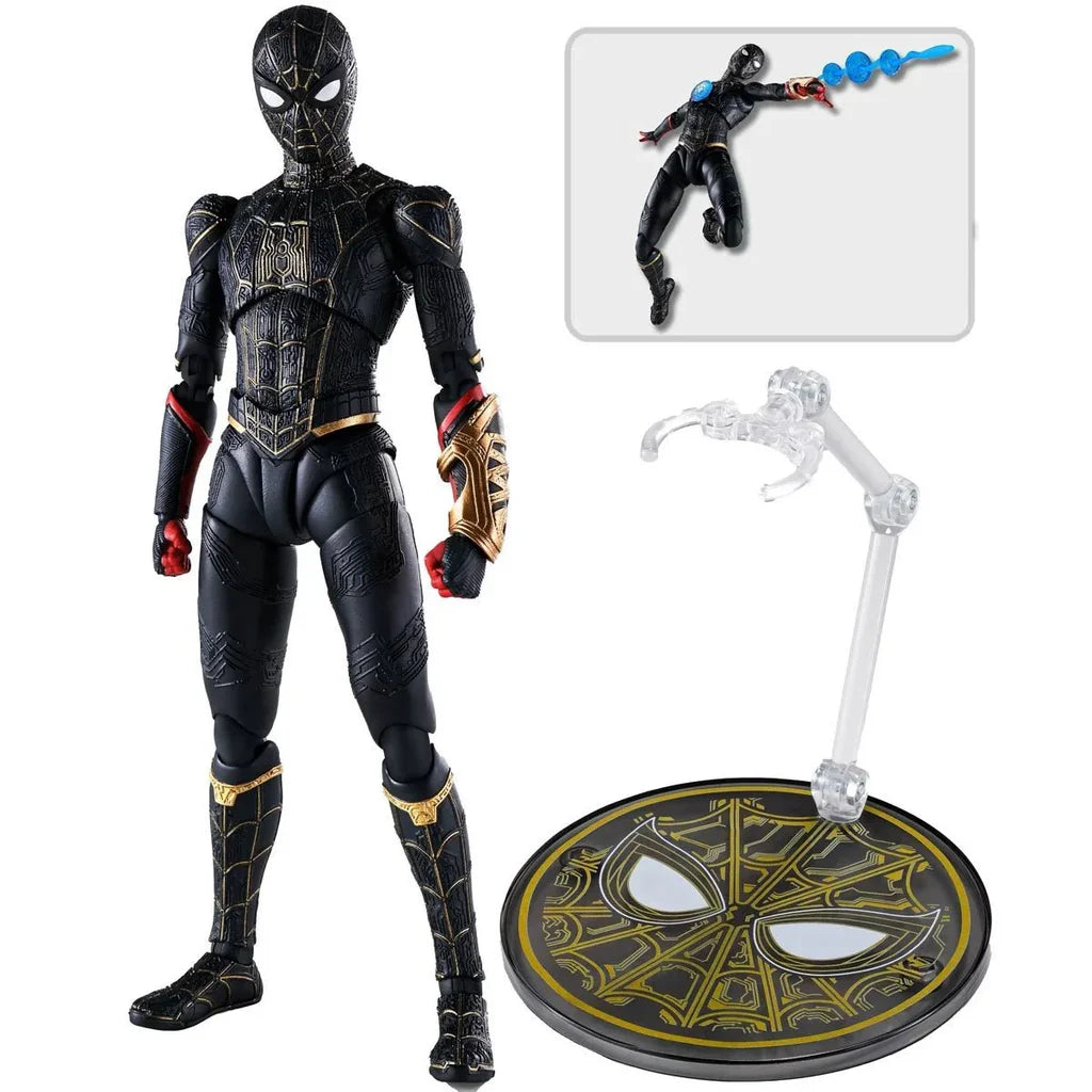 S.H.Figuarts - Spider-Man: No Way Home (Black & Gold Suit) - Action Figure