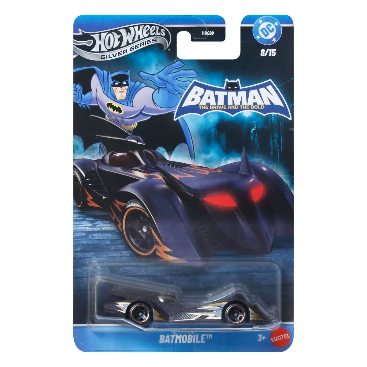 Hot Wheels Silver Series - Batman Themed 2026 Mix 2 - Complete set of 5 Cars (956T)